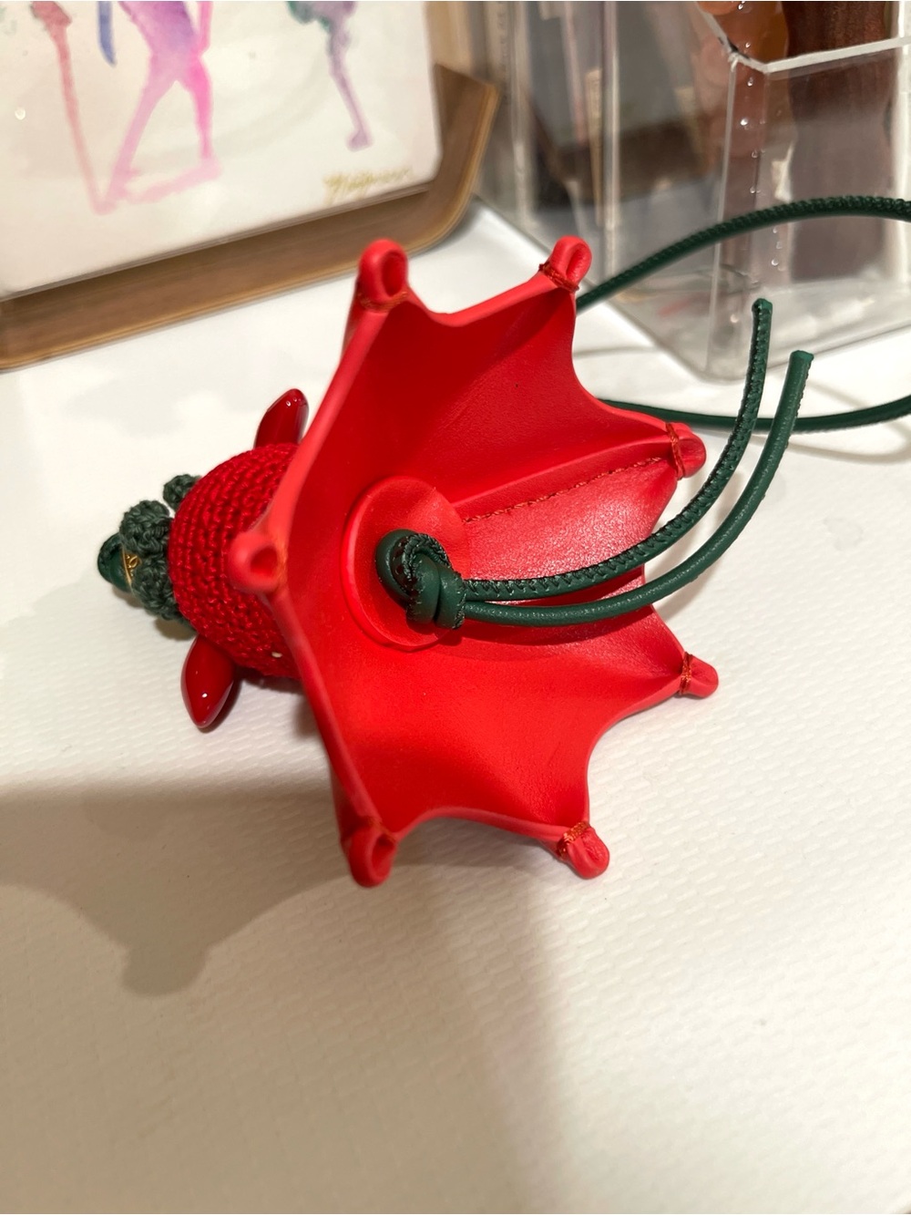 Loewe Berrybop Strawberry Character Bag Charm - Picture 5 of 11